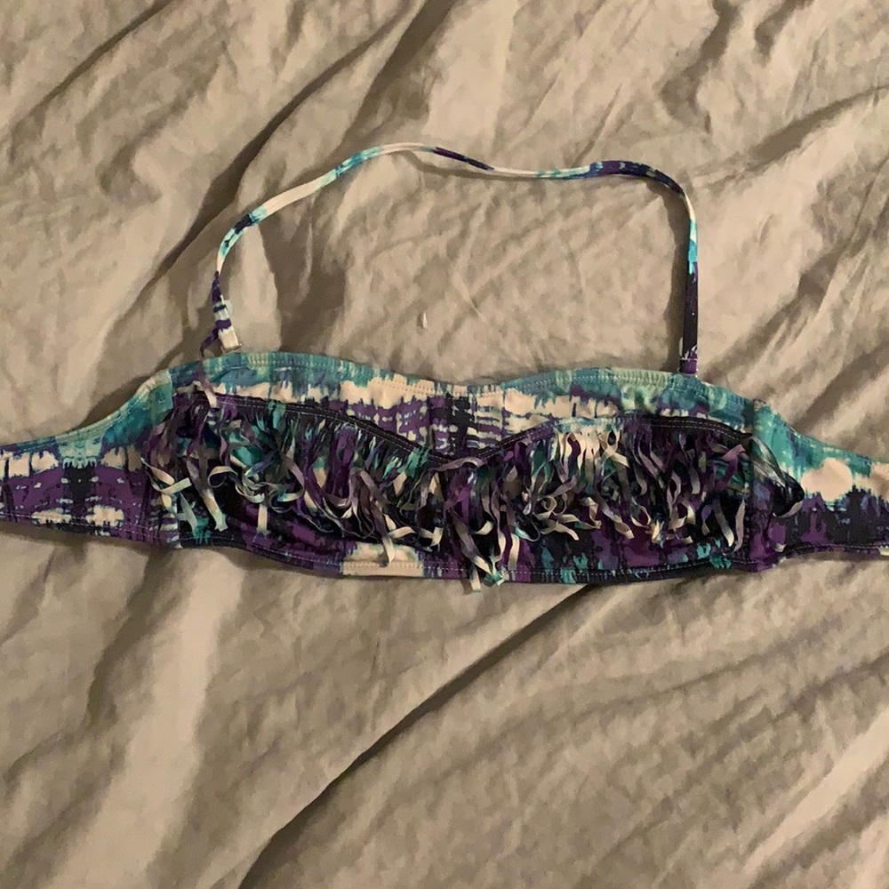 Fringe Swim Top